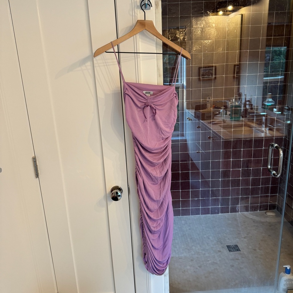 Moschino Lavender Bodycon Dress